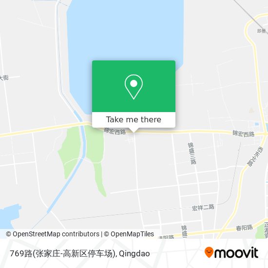 769路(张家庄-高新区停车场) map