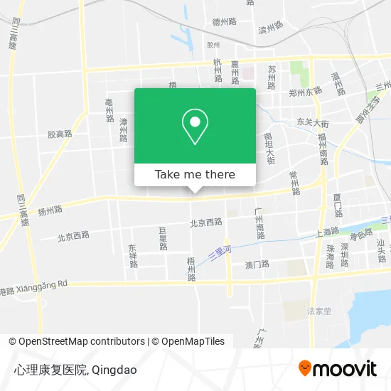 心理康复医院 map