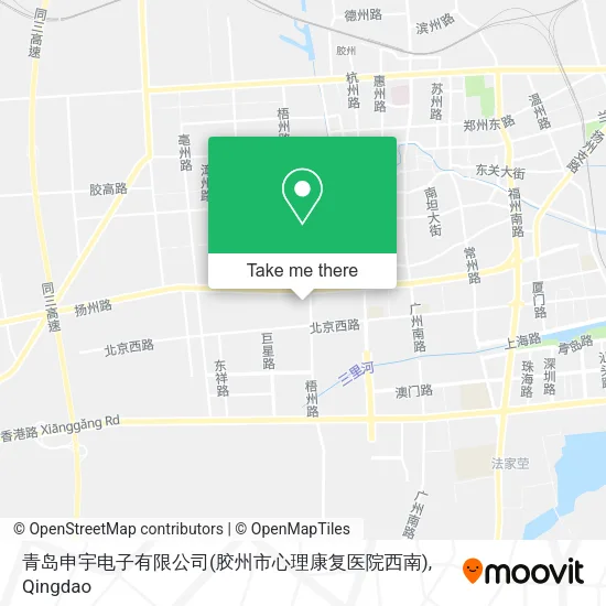 青岛申宇电子有限公司(胶州市心理康复医院西南) map