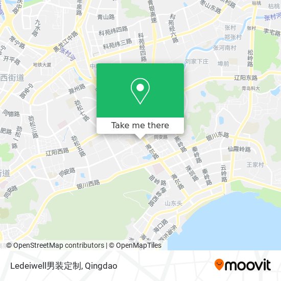 Ledeiwell男装定制 map