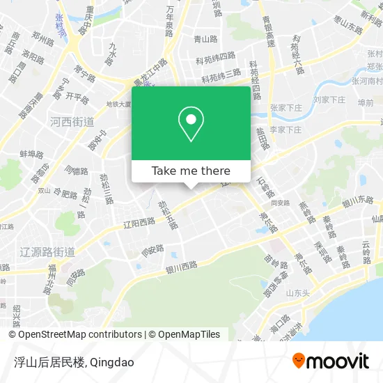 浮山后居民楼 map