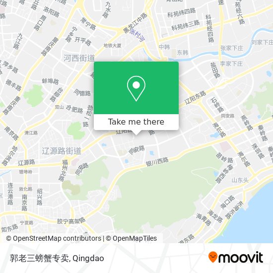 郭老三螃蟹专卖 map