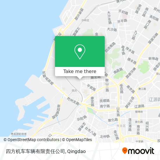 四方机车车辆有限责任公司 map