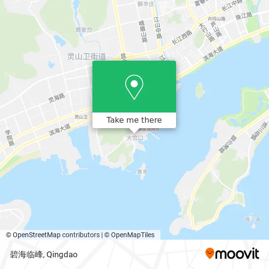 碧海临峰 map