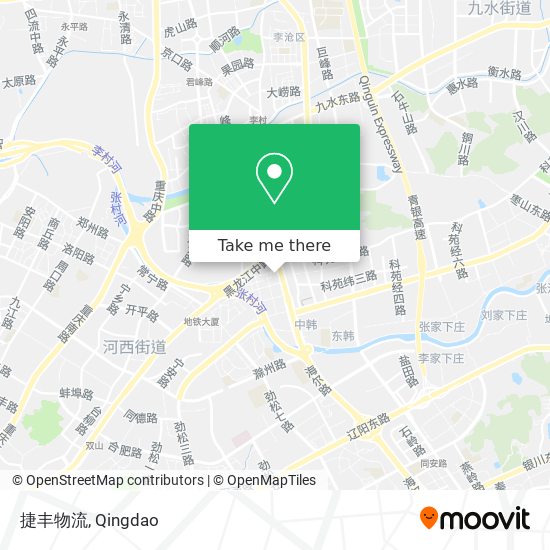 捷丰物流 map