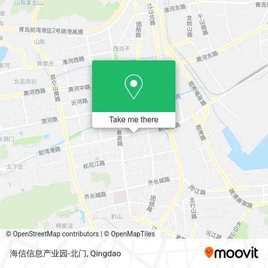 海信信息产业园-北门 map
