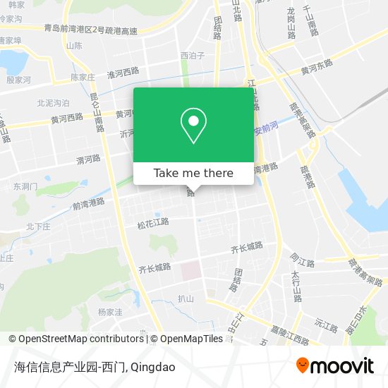 海信信息产业园-西门 map