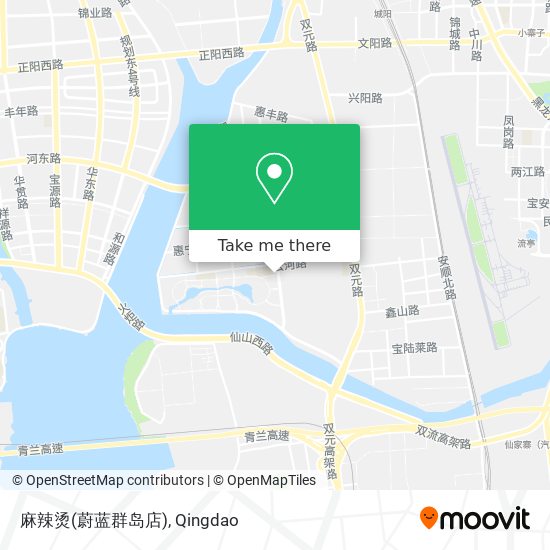 麻辣烫(蔚蓝群岛店) map