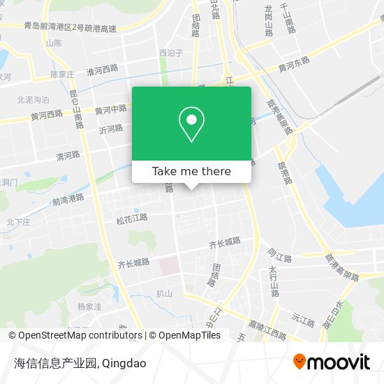 海信信息产业园 map