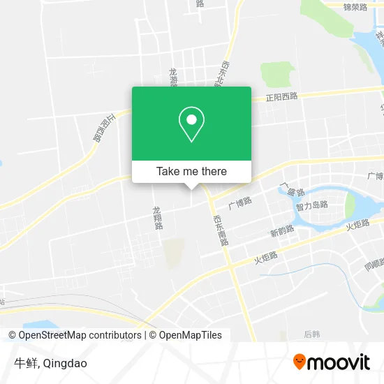 牛鲜 map