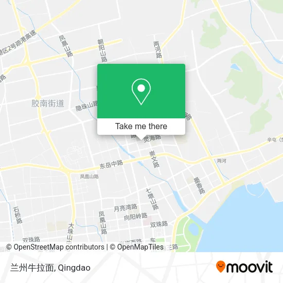 兰州牛拉面 map