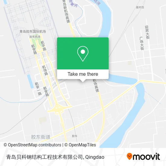 青岛贝科钢结构工程技术有限公司 map