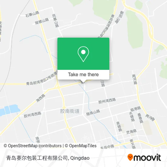 青岛赛尔包装工程有限公司 map