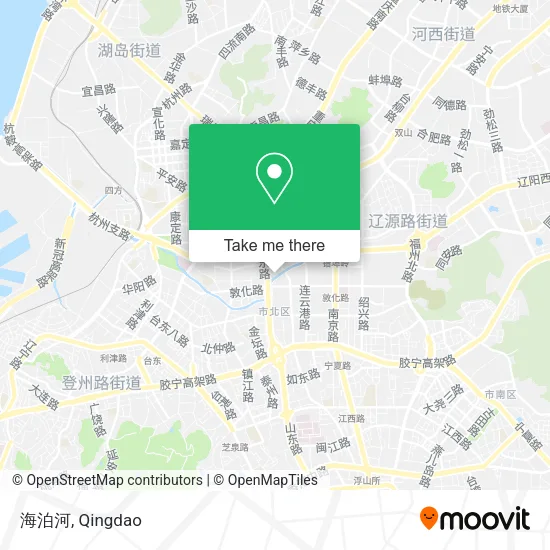 海泊河 map