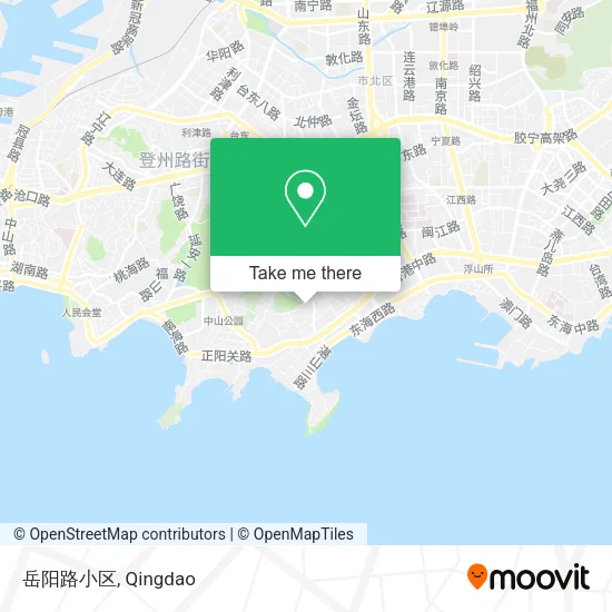 岳阳路小区 map