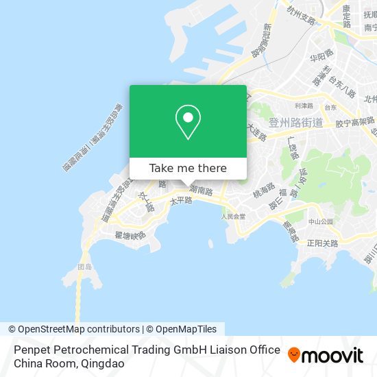 Penpet Petrochemical Trading GmbH Liaison Office China Room map
