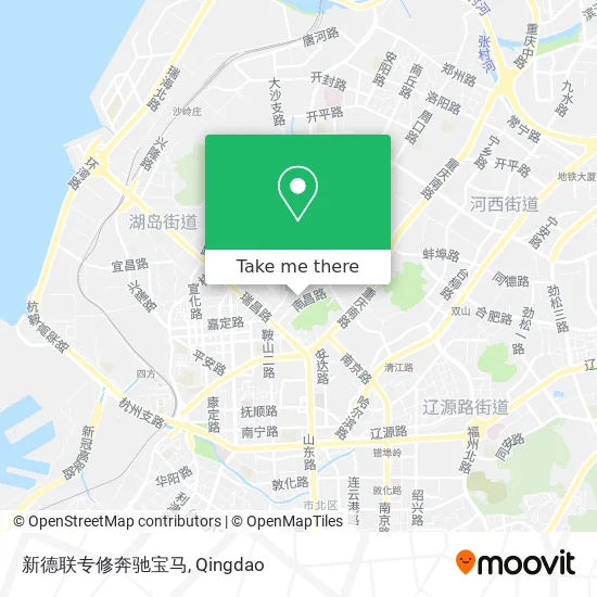新德联专修奔驰宝马 map
