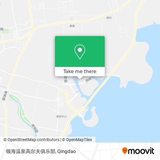 领海温泉高尔夫俱乐部 map