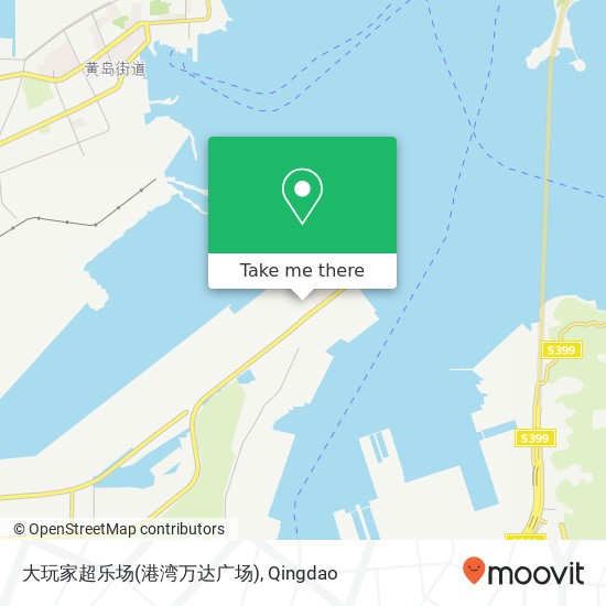 大玩家超乐场(港湾万达广场) map