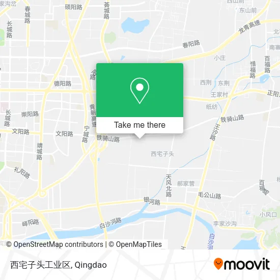 西宅子头工业区 map