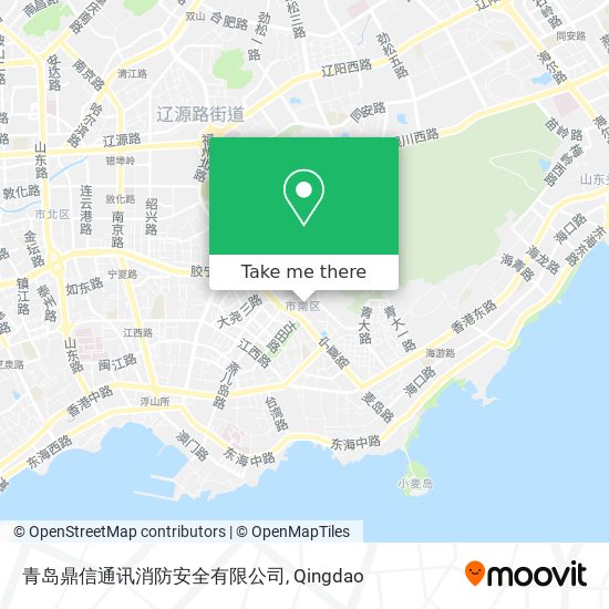 青岛鼎信通讯消防安全有限公司 map
