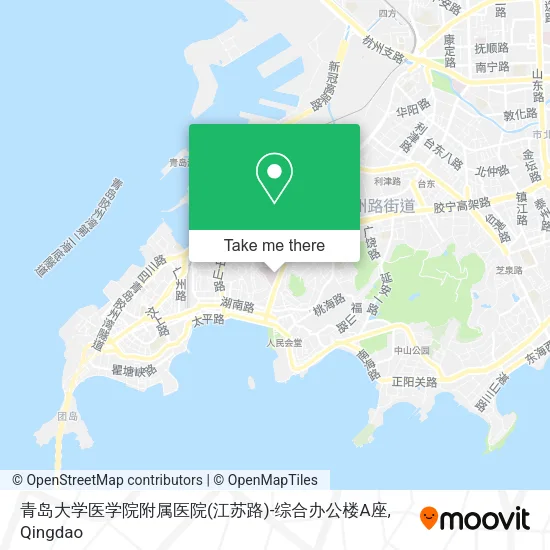 青岛大学医学院附属医院(江苏路)-综合办公楼A座 map