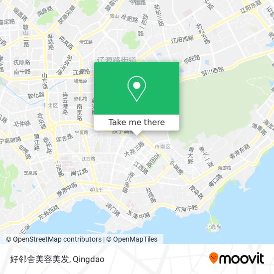 好邻舍美容美发 map