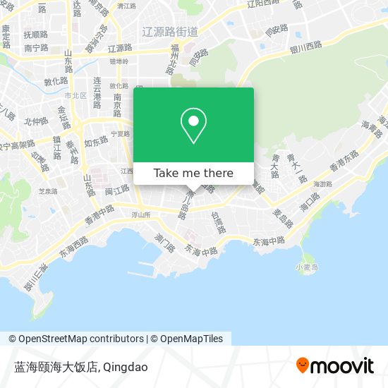 蓝海颐海大饭店 map