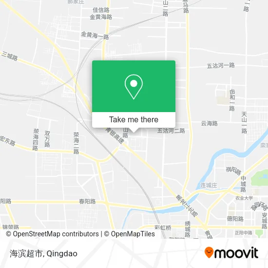 海滨超市 map
