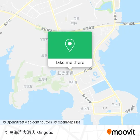 红岛海滨大酒店 map