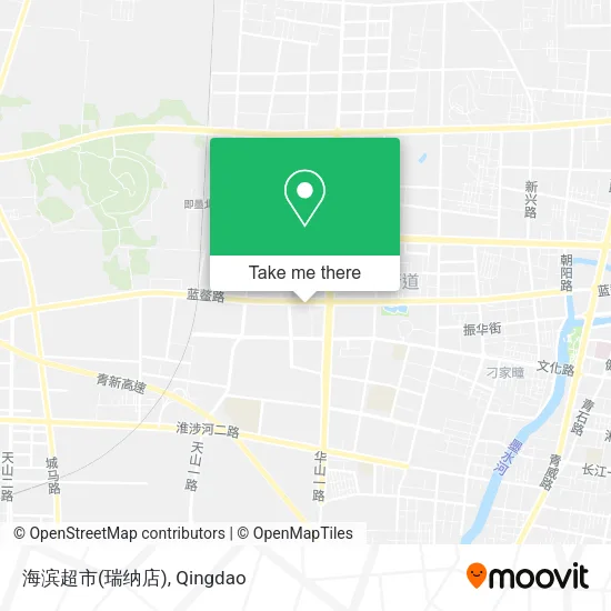 海滨超市(瑞纳店) map