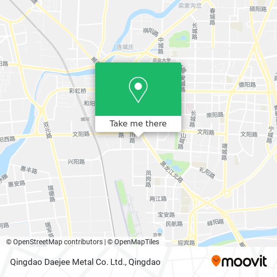 Qingdao Daejee Metal Co. Ltd. map