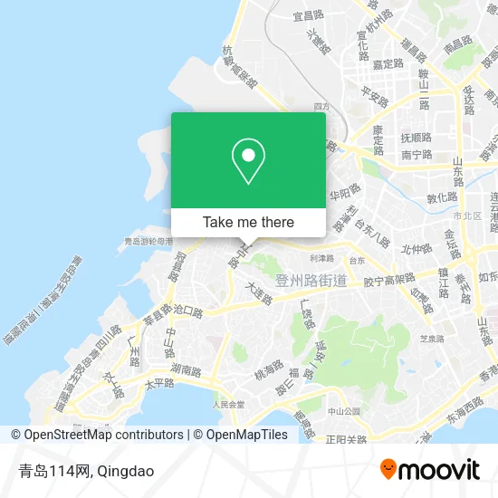 青岛114网 map