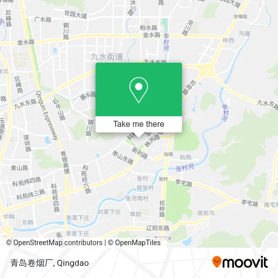 青岛卷烟厂 map