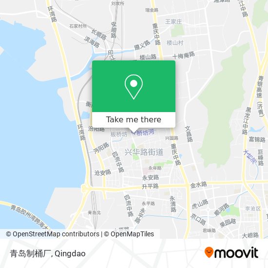 青岛制桶厂 map