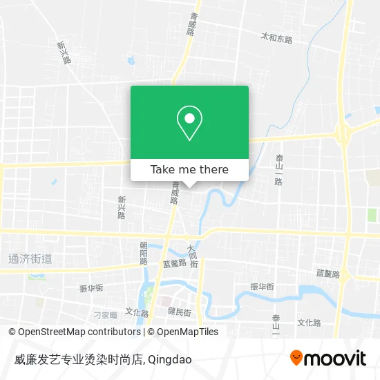 威廉发艺专业烫染时尚店 map