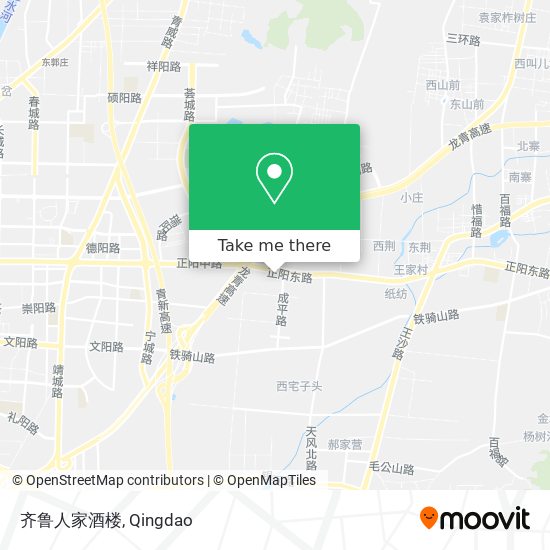 齐鲁人家酒楼 map