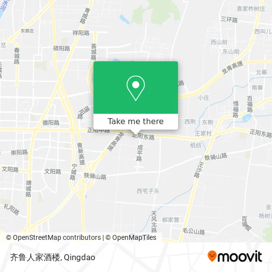 齐鲁人家酒楼 map