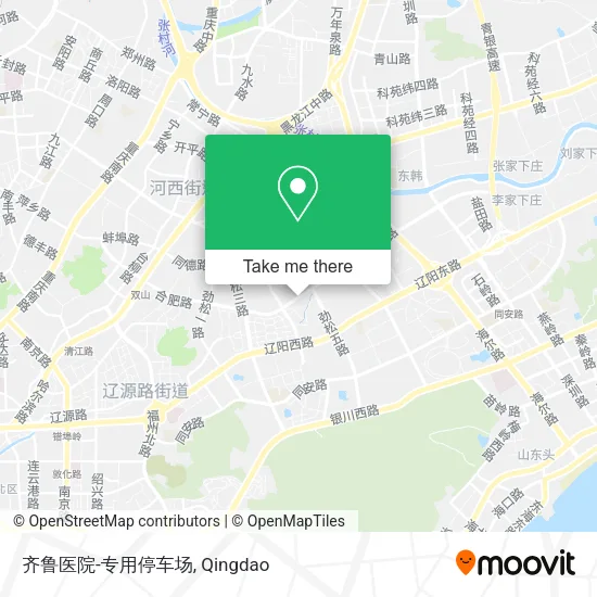 齐鲁医院-专用停车场 map