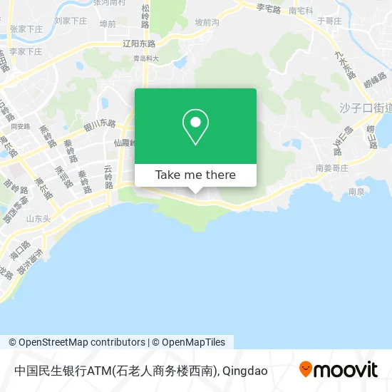 中国民生银行ATM(石老人商务楼西南) map
