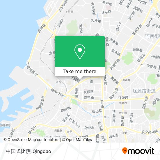 中国式比萨 map