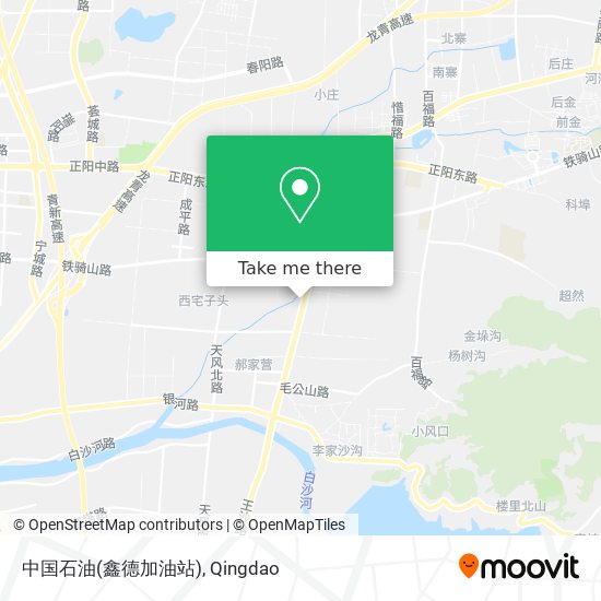 中国石油(鑫德加油站) map
