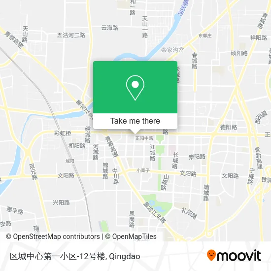 区城中心第一小区-12号楼 map