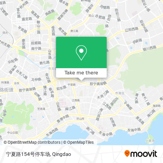 宁夏路154号停车场 map