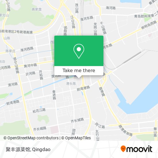 聚丰源菜馆 map