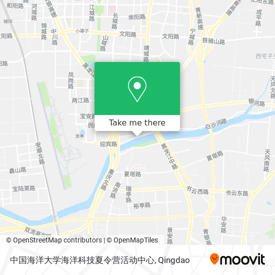 中国海洋大学海洋科技夏令营活动中心 map