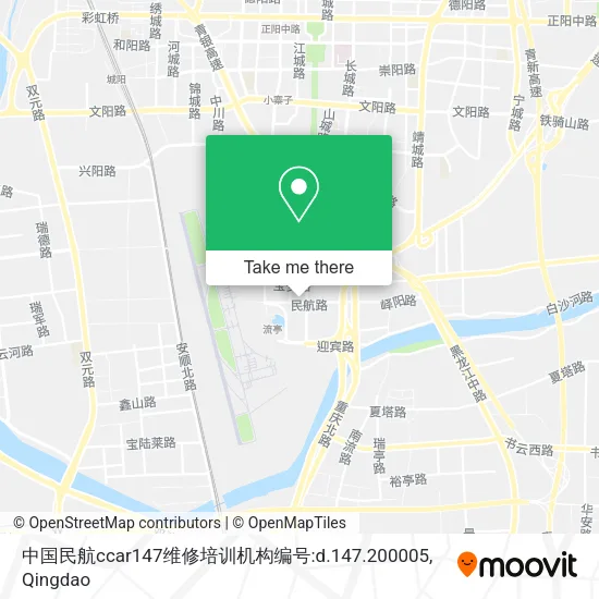 中国民航ccar147维修培训机构编号:d.147.200005 map
