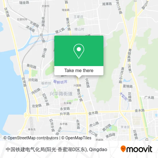 中国铁建电气化局(阳光·香蜜湖D区东) map