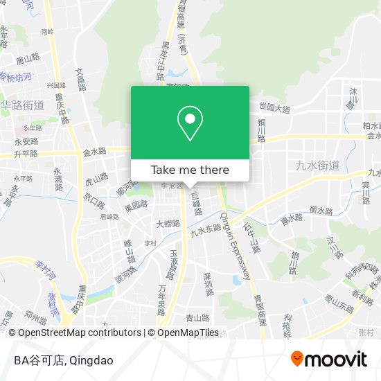 BA谷可店 map