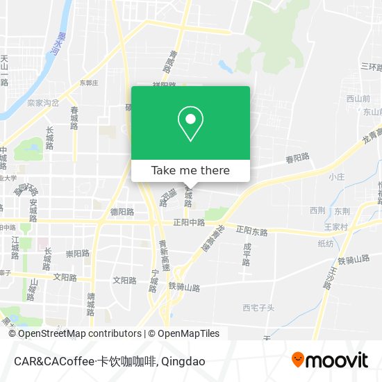 CAR&CACoffee·卡饮咖咖啡 map